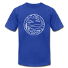 North Carolina T-Shirt - State Design Unisex North Carolina T Shirt - royal blue