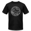 North Carolina T-Shirt - State Design Unisex North Carolina T Shirt - black