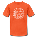 North Carolina T-Shirt - State Design Unisex North Carolina T Shirt - orange