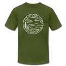 North Carolina T-Shirt - State Design Unisex North Carolina T Shirt - olive