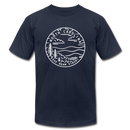 North Carolina T-Shirt - State Design Unisex North Carolina T Shirt - navy