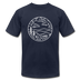 North Carolina T-Shirt - State Design Unisex North Carolina T Shirt - navy