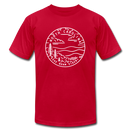 North Carolina T-Shirt - State Design Unisex North Carolina T Shirt - red