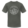Oklahoma T-Shirt - State Design Unisex Oklahoma T Shirt - asphalt
