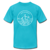 Oklahoma T-Shirt - State Design Unisex Oklahoma T Shirt - turquoise