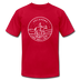 Oklahoma T-Shirt - State Design Unisex Oklahoma T Shirt - red