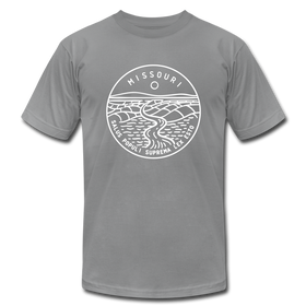 Missouri T-Shirt - State Design Unisex Missouri T Shirt - slate