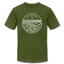 Missouri T-Shirt - State Design Unisex Missouri T Shirt - olive