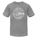 New Jersey T-Shirt - State Design Unisex New Jersey T Shirt - slate