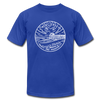 New Jersey T-Shirt - State Design Unisex New Jersey T Shirt - royal blue