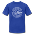New Jersey T-Shirt - State Design Unisex New Jersey T Shirt - royal blue