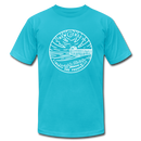 New Jersey T-Shirt - State Design Unisex New Jersey T Shirt - turquoise