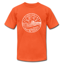New Jersey T-Shirt - State Design Unisex New Jersey T Shirt - orange