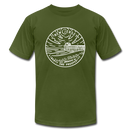 New Jersey T-Shirt - State Design Unisex New Jersey T Shirt - olive