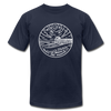 New Jersey T-Shirt - State Design Unisex New Jersey T Shirt - navy