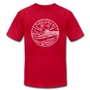 New Jersey T-Shirt - State Design Unisex New Jersey T Shirt - red