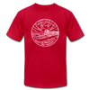 New Jersey T-Shirt - State Design Unisex New Jersey T Shirt - red