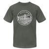 Michigan T-Shirt - State Design Unisex Michigan T Shirt - asphalt