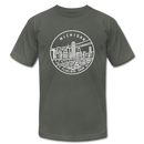 Michigan T-Shirt - State Design Unisex Michigan T Shirt - asphalt