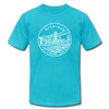 Michigan T-Shirt - State Design Unisex Michigan T Shirt - turquoise
