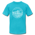Michigan T-Shirt - State Design Unisex Michigan T Shirt - turquoise