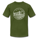 Michigan T-Shirt - State Design Unisex Michigan T Shirt - olive