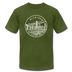 Michigan T-Shirt - State Design Unisex Michigan T Shirt - olive