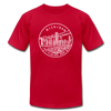 Michigan T-Shirt - State Design Unisex Michigan T Shirt - red