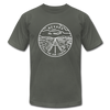 Nevada T-Shirt - State Design Unisex Nevada T Shirt - asphalt