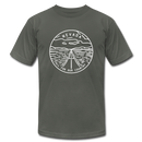 Nevada T-Shirt - State Design Unisex Nevada T Shirt - asphalt