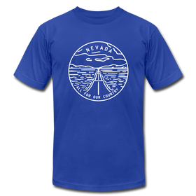 Nevada T-Shirt - State Design Unisex Nevada T Shirt - royal blue