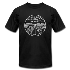 Nevada T-Shirt - State Design Unisex Nevada T Shirt - black
