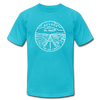 Nevada T-Shirt - State Design Unisex Nevada T Shirt - turquoise