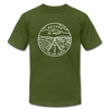 Nevada T-Shirt - State Design Unisex Nevada T Shirt - olive