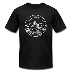 New Mexico T-Shirt - State Design Unisex New Mexico T Shirt - black