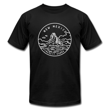 New Mexico T-Shirt - State Design Unisex New Mexico T Shirt - black
