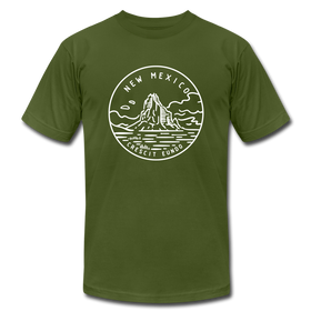 New Mexico T-Shirt - State Design Unisex New Mexico T Shirt - olive