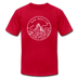 New Mexico T-Shirt - State Design Unisex New Mexico T Shirt - red