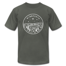 Minnesota T-Shirt - State Design Unisex Minnesota T Shirt - asphalt