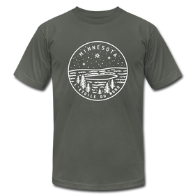 Minnesota T-Shirt - State Design Unisex Minnesota T Shirt