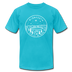 Minnesota T-Shirt - State Design Unisex Minnesota T Shirt - turquoise