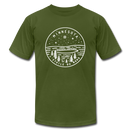 Minnesota T-Shirt - State Design Unisex Minnesota T Shirt - olive