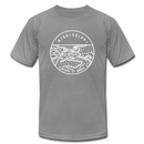 Mississippi T-Shirt - State Design Unisex Mississippi T Shirt - slate