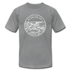 Mississippi T-Shirt - State Design Unisex Mississippi T Shirt - slate