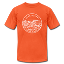 Mississippi T-Shirt - State Design Unisex Mississippi T Shirt - orange