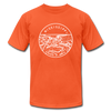 Mississippi T-Shirt - State Design Unisex Mississippi T Shirt - orange