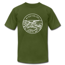 Mississippi T-Shirt - State Design Unisex Mississippi T Shirt - olive