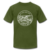 Mississippi T-Shirt - State Design Unisex Mississippi T Shirt - olive
