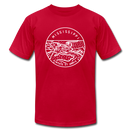 Mississippi T-Shirt - State Design Unisex Mississippi T Shirt - red