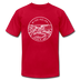 Mississippi T-Shirt - State Design Unisex Mississippi T Shirt - red
